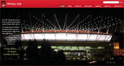 Desktop Screenshot of imperialsign.com